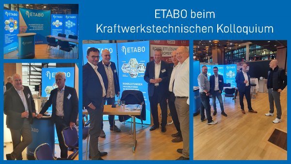 ETABO back again with many positive impressions from the Power Plant Technology Colloquium in Dresden