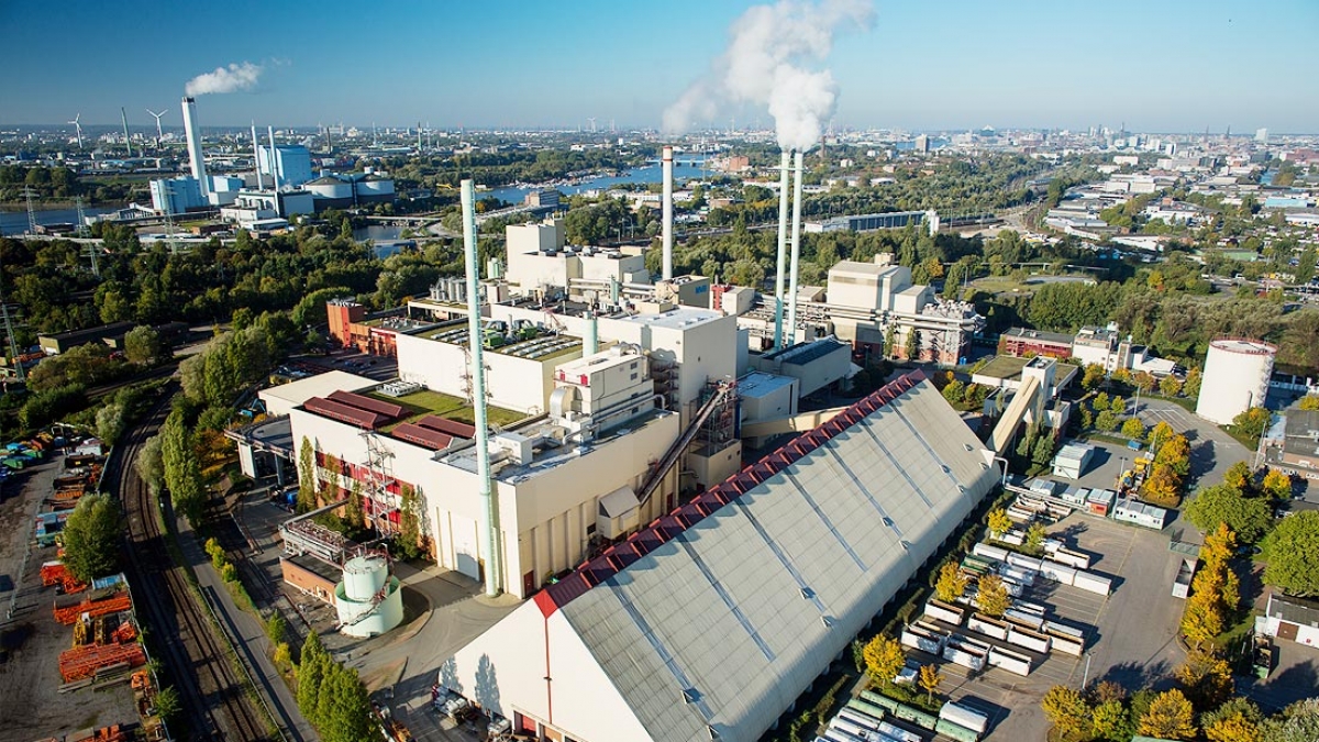EU-funded project "Extended heat utilisation" of Müllverwertung Borsigstraße GmbH in Hamburg - ETABO delivers piping systems